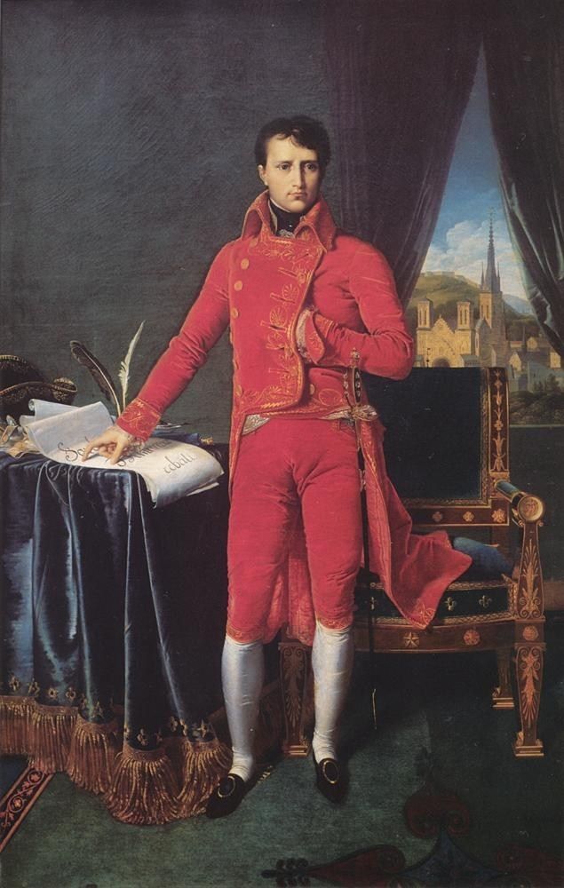 Jean Auguste Dominique Ingres Bonaparte as First Consul